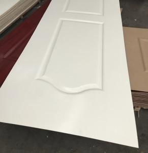 Wholesale White Primer HDF Moulded Door Skin / Soundproof Door Skins For Interior Doors from china suppliers