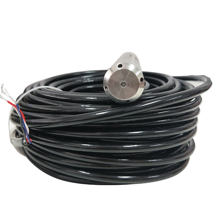 Water tank level gauge with 4-20mA/0-20mA/RS485/1-5V/0-5V output options and 5m cable