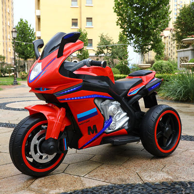 2-8 Years Old Kids Ride On Motorcycle with Music and Light/12V Rechargeable Battery