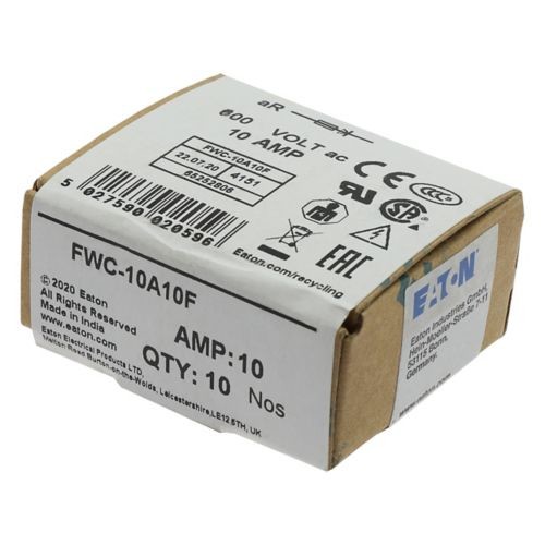 Excellent Cycling Capability And Performance Cramic Fuse Eaton Bussmann 10 X 38 Mm Ferrule Fuse FWC-20A10F
