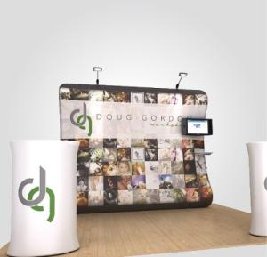 Wholesale Anti UV Tension Fabric Display System Retractable Trade Show Displays from china suppliers