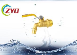 Wholesale Single Handle Washing Machine Water Tap , Classic Design Brass Water Spigot from china suppliers