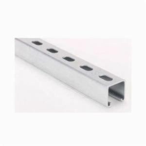 Wholesale 1WDR8 Polished Slotted Steel Bar 96&quot; Height For Warehouse Storage System from china suppliers