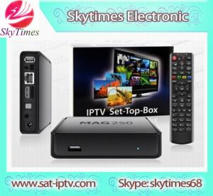 China MAG250 IPTV Linux IPTV MAG 250 SMART TV BOX on sale