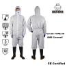 Buy cheap Asbestos Removal SMS Disposable Protective Coverall Type 6 from wholesalers