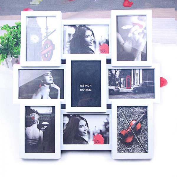 Quality Chinese Manufacturer hot sale plastic collage photo frame/plastic collage picture frame for sale