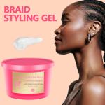 Private Label Braiding Gel Extra Hold Hair Gel for Black Women & Men Natural