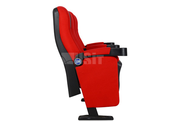 Model Foam Comfortable Public Theater Seating 580mm Center Distance 5 Years Warranty