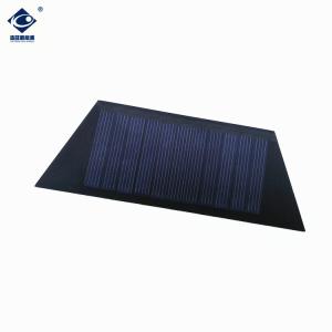 Wholesale ZW-130847 PET Trickle Charging Solar Panel Battery Charger 5.5V Lightweight Silicon Solar PV Module 0.5W from china suppliers