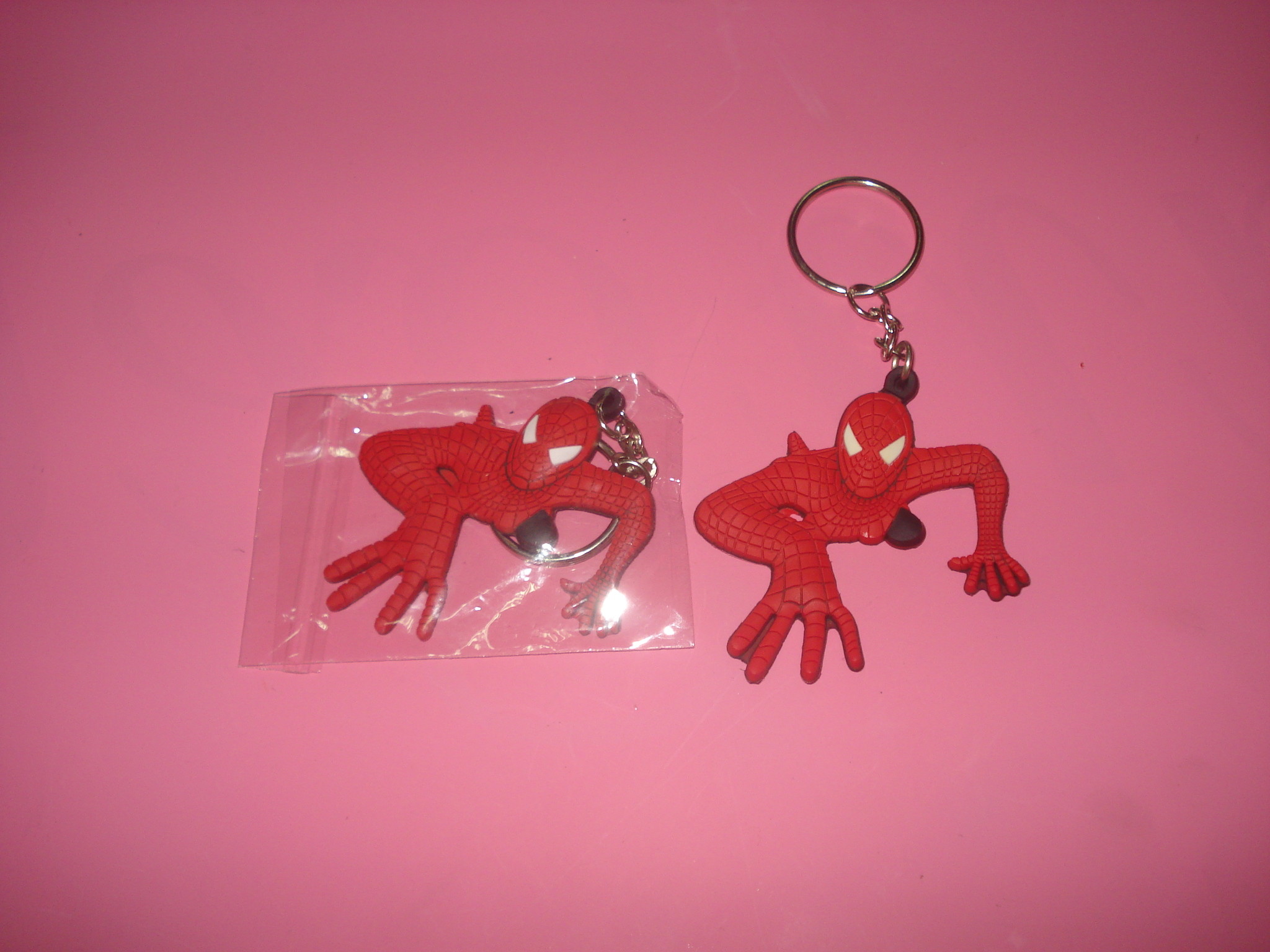 Environmental Protection Soft Rubber Keychains , Silicone Key Ring