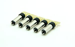 Wholesale Crimping Barrel Type 10A 12V 5.5 * 2.5 Mm Wire 18 AWG - 26 AWG Male DC Power Plug Connectors from china suppliers