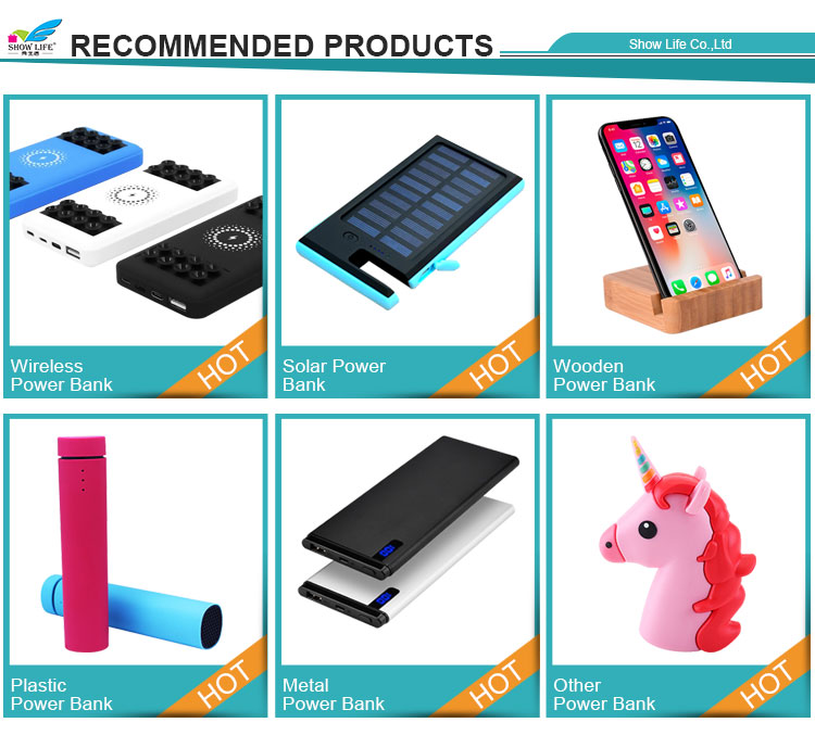 Polymer Battery 5W 5V2A 6700mah Wireless Power Bank