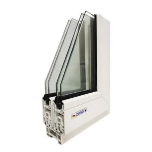 Wholesale High UV Sliding Windows And Doors UPVC Profiles Dimex L60 from china suppliers