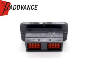 Wholesale DRC12-40PA Deutsch DRC Series Flange Mount Male 40 Pin Connector With Dust Cover from china suppliers