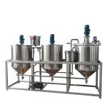 Industrial Oil Refinery Machine High Efficiency 2000kg / Day Capacity For Plant