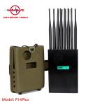 Fourteen Frequency Bands Wireless Signal Blocker 20 - 25 Meters High Power