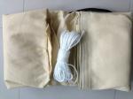 Decorative Sunshine Outdoor Shade Sail Fabric For Garden , Beige Color