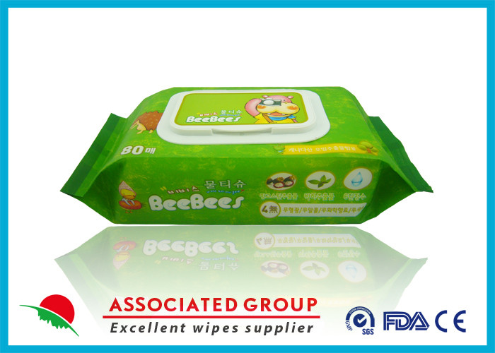 Unscented Natural Baby Wet Wipes Flushable Resealable Pack Healthy