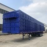 150 Tons 3 Axles Box Coal Mine Transport Semi Tanker Trailer Truck For Mongolia