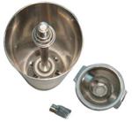 10" & 20" Stainless steel single cartridge water filter vessels for water