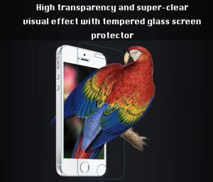 Wholesale Anti-UV for Cell Iphone 4S Clear Full Size Tempered Glass Screen Protector in Stock from china suppliers