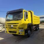 Second Hand HOWO 8x4 35-40 Ton Tipper Truck for Construction Mine in Good