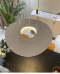 Modern Round Aluminum Led Pendant Lights For Living Room Dining Room LED