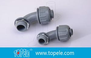 Wholesale Plastic Flexible Conduit And Fittings , Liquid-tight Conduit 90° Connectors from china suppliers