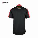 Polyester Men's Casual Polo Shirt Custom Logo Design for Team Sports and