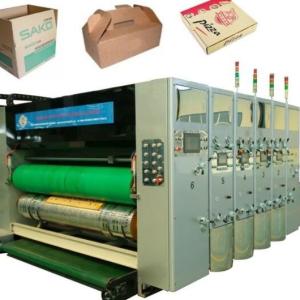 Wholesale 5 Ply Cardboard Box Flexo Printer Slotter Die Cutter 1200x2600 from china suppliers