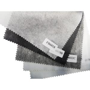 Wholesale 100% Polyester Non Woven Fusible Interlining for Garment Manufacturing Width 90-200cm from china suppliers
