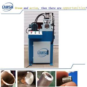Wholesale Semi Automatic Tube Beveling Machine 3mm-40mm Round Bar Chamfering Machine from china suppliers