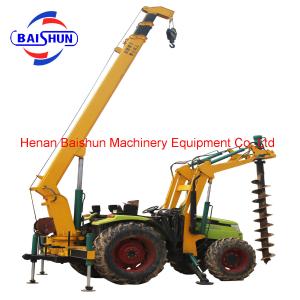Wholesale China manufacturer hydraulic post hole digger tractor drill machine from china suppliers