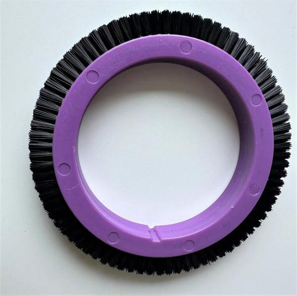 Stentex Brand Stenter Machine Parts Brush Wheel Black Nylon Hair Plastic