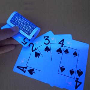 China Anti Fake Casino Playing Cards , Joker Poker Casino Plastic Package on sale