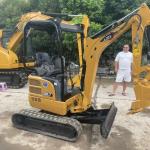 Used Cat mini excavator 301.7 1.7 ton Japanese Crawler excavator for sale