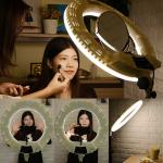 48 Watt 18 Inch LED Ring Light With Small Phone Holder Photography