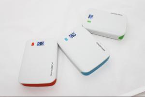 Wholesale Plastic New Power Bank Mobile Phone Charger 5000mAh Battery from china suppliers