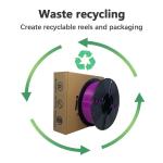 1kg PLA Filament For 3D Printer Bubble Free 18 Colors Purple Industry