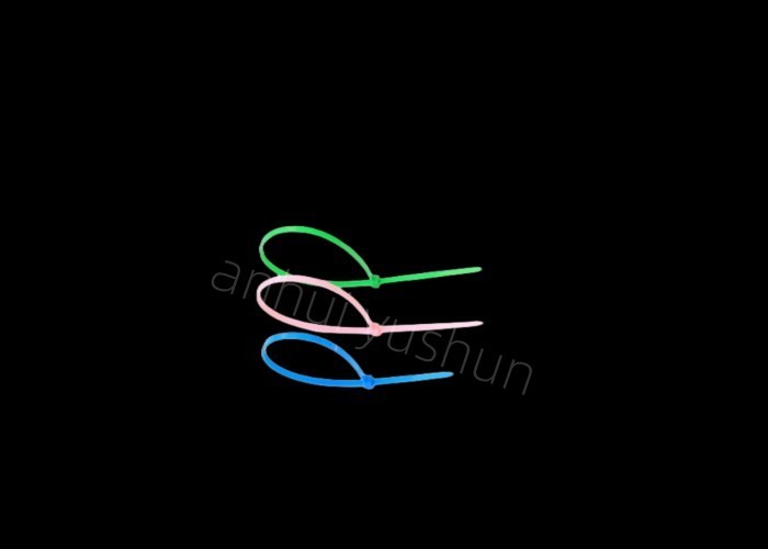Buckle Type Clear Plastic Nylon Cable Tie Manufacturers 200mm