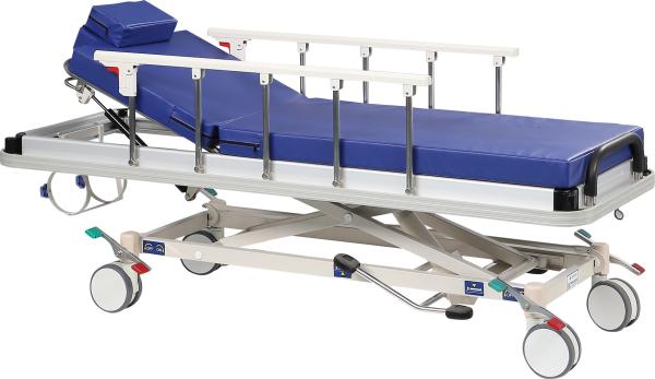 Hospital Hydraulicpatient Stretcher Trolley , Shock Proof Patient Transport