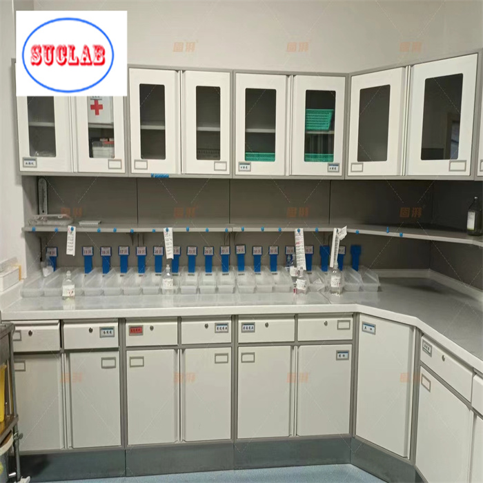 Metal Type Full Steel Hospital Treatment Casework for Streamlined Medical Facilities