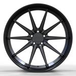Aluminum Alloy 2-PC Forged Rims 22x10.5 22x12 Gloss Black+ Gun Metal Disc