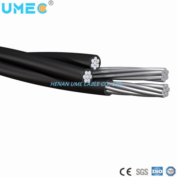 Aluminum Conductor Quadruplex Service Drop XLPE Insulated Cable for Customer