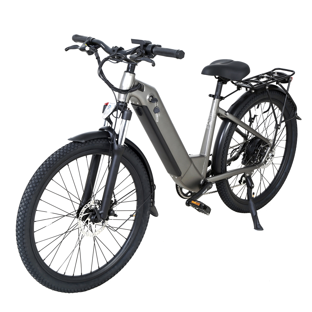 C9 City Bike 48v 26inch E-Bike Electric City Bicycle with and 10 AH Battery Capacity