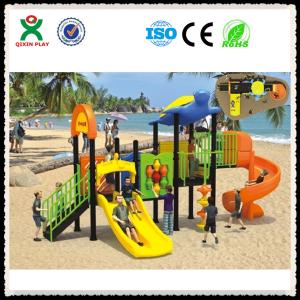 Wholesale Children Fun Playground Games Kids Natural Outdoor Playground Ideas QX-049A from china suppliers