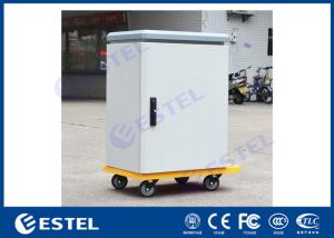 Wholesale Double Wall Outdoor Telecom Cabinet Fans Temperature Control With One Front Door from china suppliers