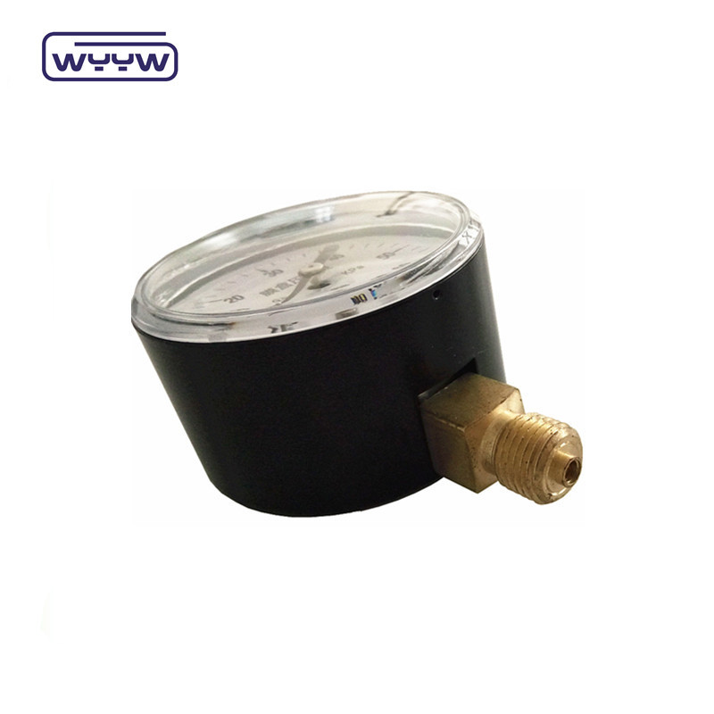 Aluminum Black Pointer Bellows Pressure Manometer for Accurate Pressure Readings in Industrial Settings