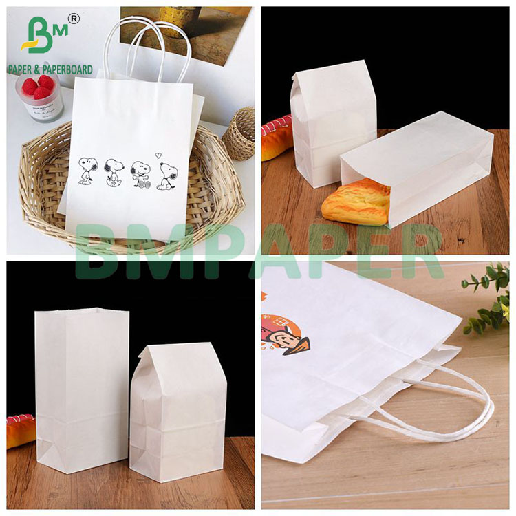 120 Grams White Kraft Paper Density In Roll 70 Centimeters For Kraft Bags