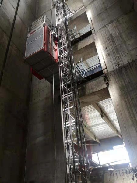 Construction 500m 96m/Min Passenger And Material Hoist Lift Bevel Heicial